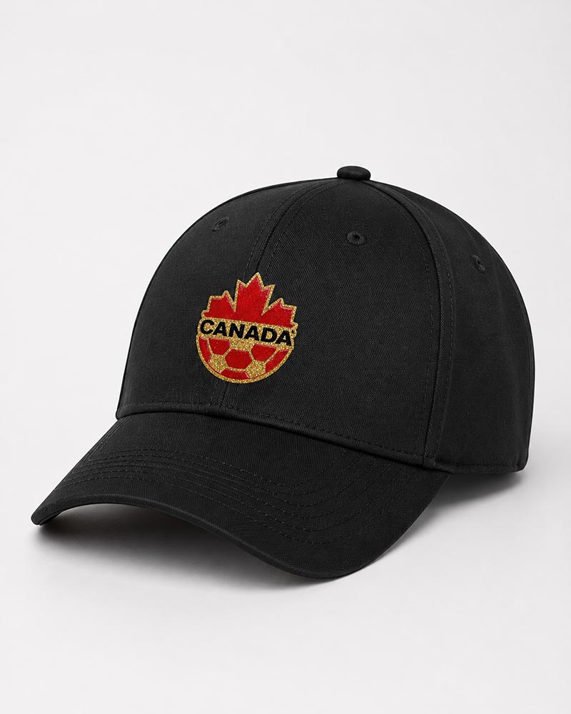 Glitter TPU DTF film 3D badge on caps and headwear