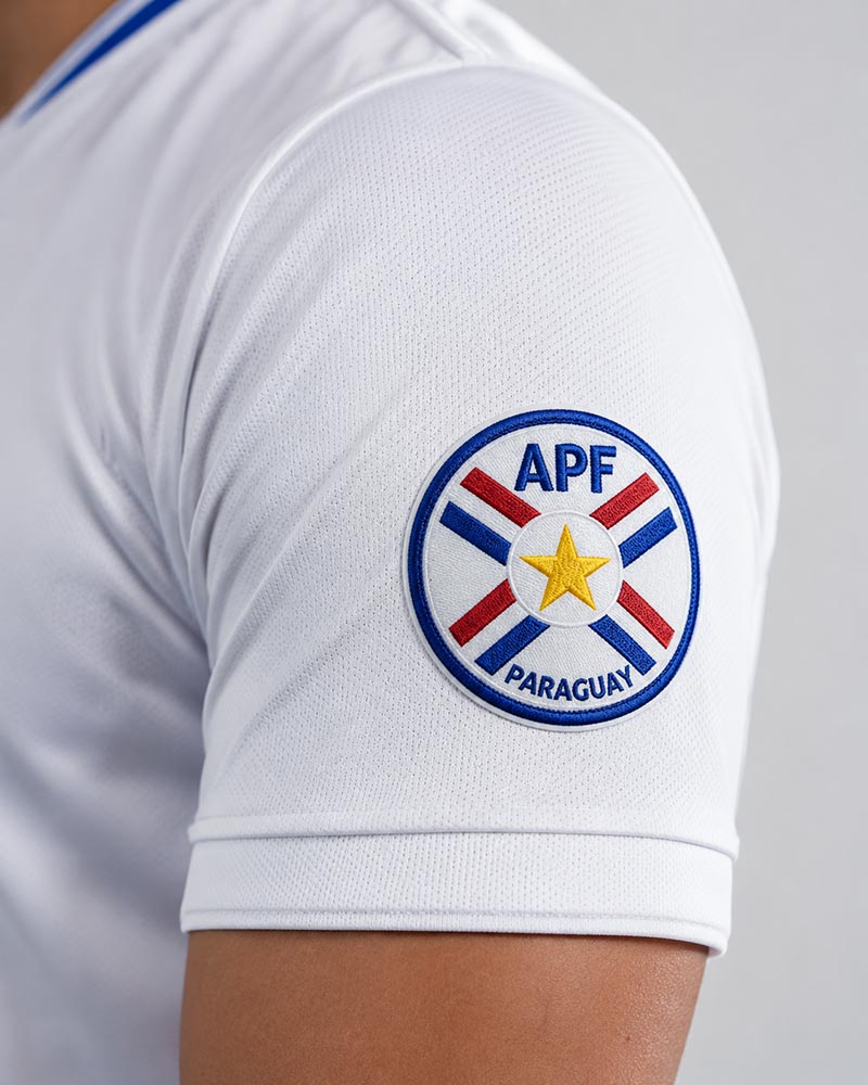 White 3D UV TPU DTF film logo on dark T-shirts and sportswear